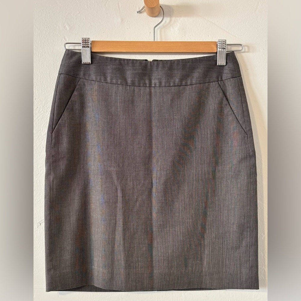 🌸 Banana Republic Gray Pencil Skirt Women’s Size 00P